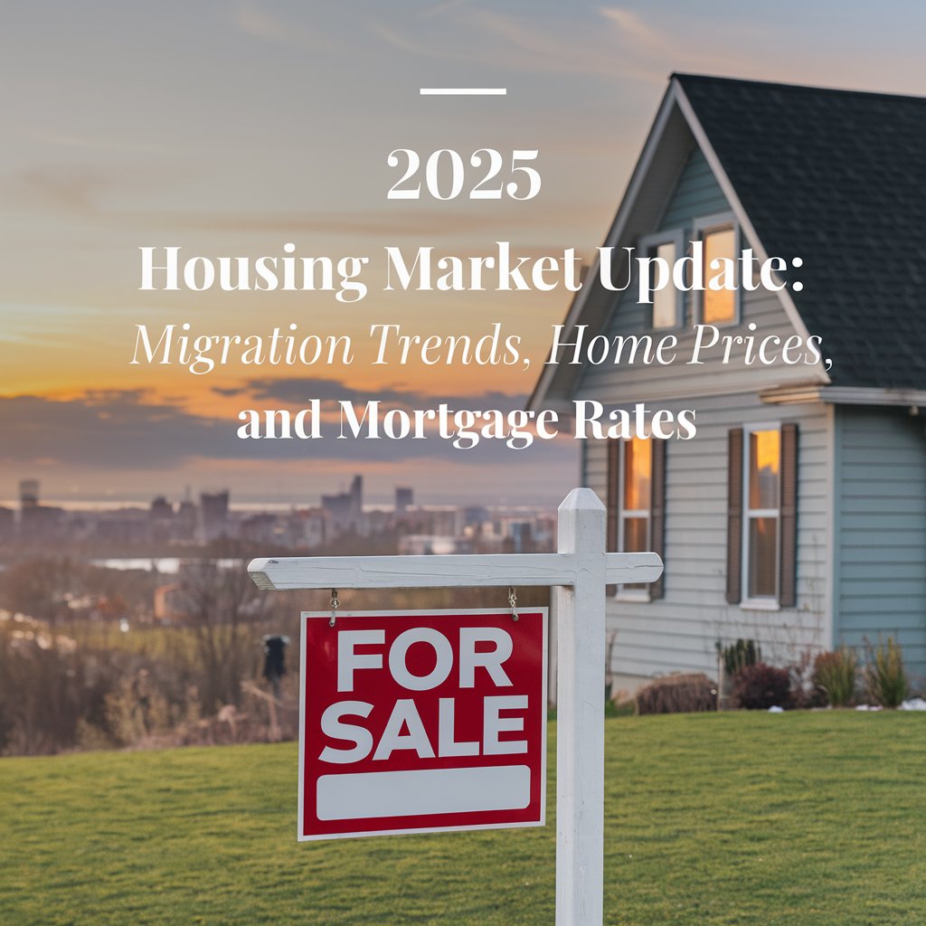 2025 Housing Market Update: Migration Trends, Home Prices, and Mortgage Rates